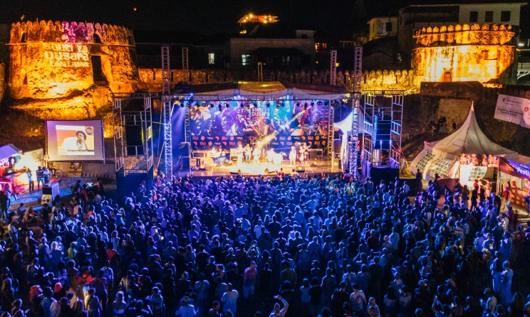 A bird's-eye view of Sauti za Busara’s main stage. Photo: Markus Meissl