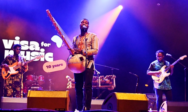 A band performing at Visa For Music 2023. Photo: Visa for Music