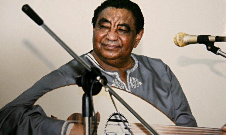 Sudanese music legend Mohammed Wardi.