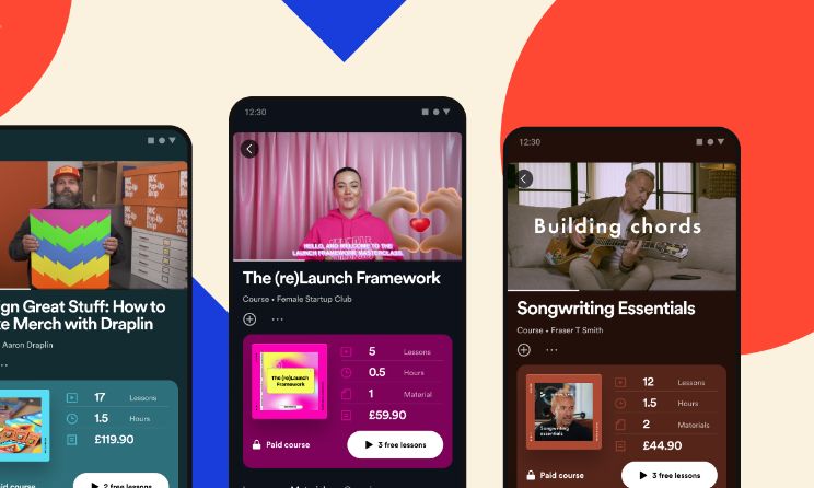 Spotify says the introduction of video-based learning courses presents an opportunity for educational creators to reach a broader audience.