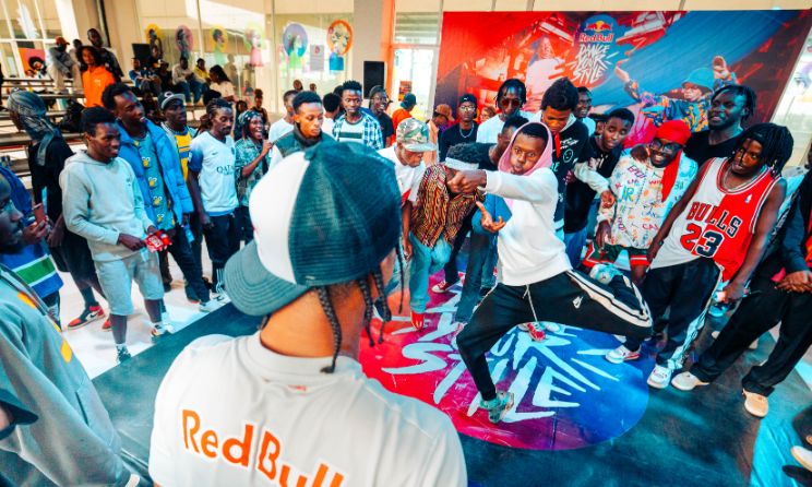 A dancer displays his moves during the launch of the Red Bull Dance Your Style Kenya edition in Nairobi on 23 March.