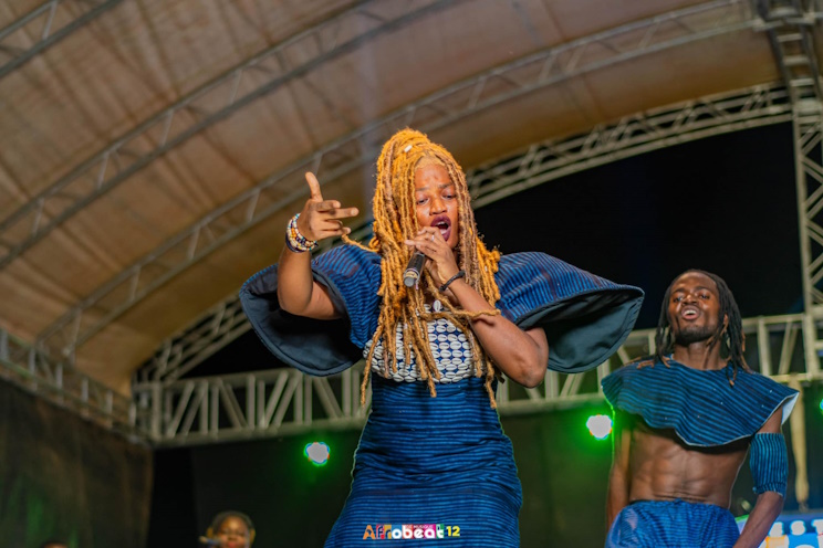 Queen Rima sur la scène du festival Afrobeat 2024