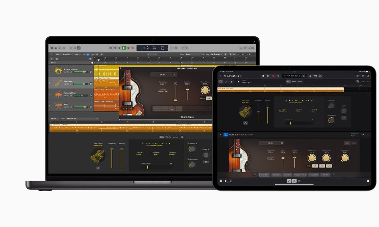 Apple says the updates come with enhanced professional capabilities in song creation, beat production and audio mixing.