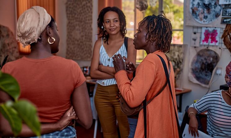 The mentorship aims to support emerging arts workers. Photo: Njabala Foundation