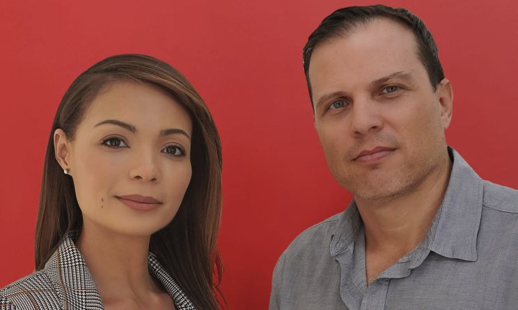 Nicole Thomas and Nick Ghelakis.