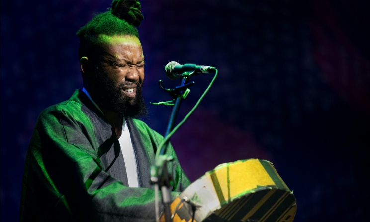 South African musician Tubatsi Mpho Moloi performing at a previous Bassline event. Photo: Bassline/Rod Taylor