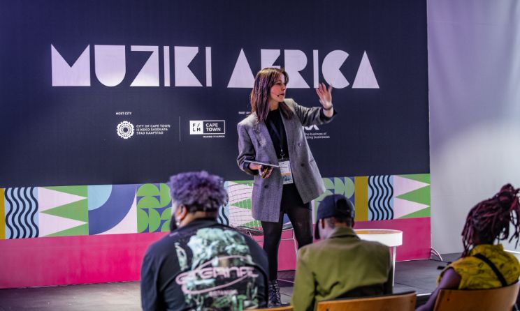 A session at the 2023 Muziki Africa segment.