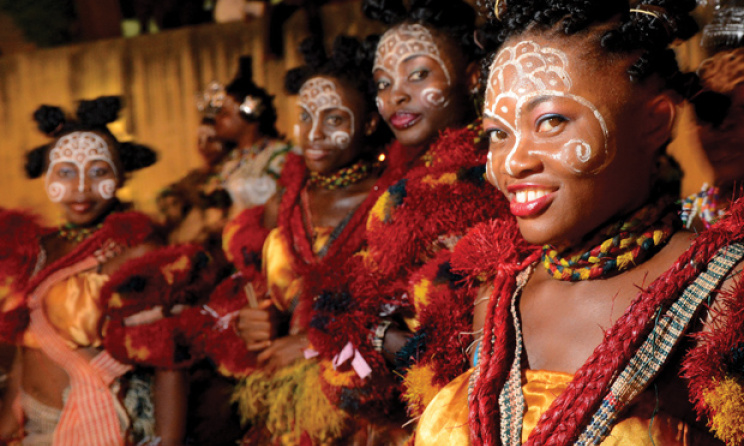 Danseuses traditionnelles du Cameroun