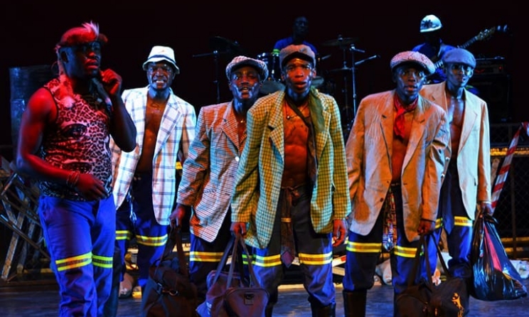Actors on stage during a performance at the Performing Arts Centre of the Free State in Bloemfontein, South Africa. Photo: Instagram