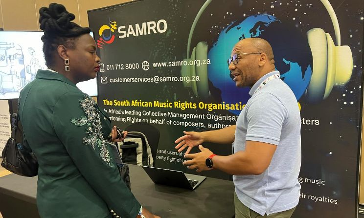 SAMRO general manager of licensing Karabo Senna (right) will feature in the podcast. Photo: Ano Shumba