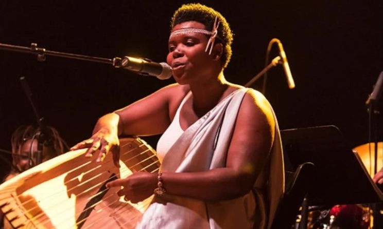 Rwanda’s Sophie Nzayisenga won the musicians’ category at the maiden African Music Academy Awards.