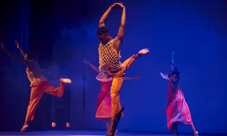Dancers performing Nyawawa – Spirits of the Lake at the Dance Life Festival 2024 in Nairobi. Photos: Goethe-Institut Nairobi