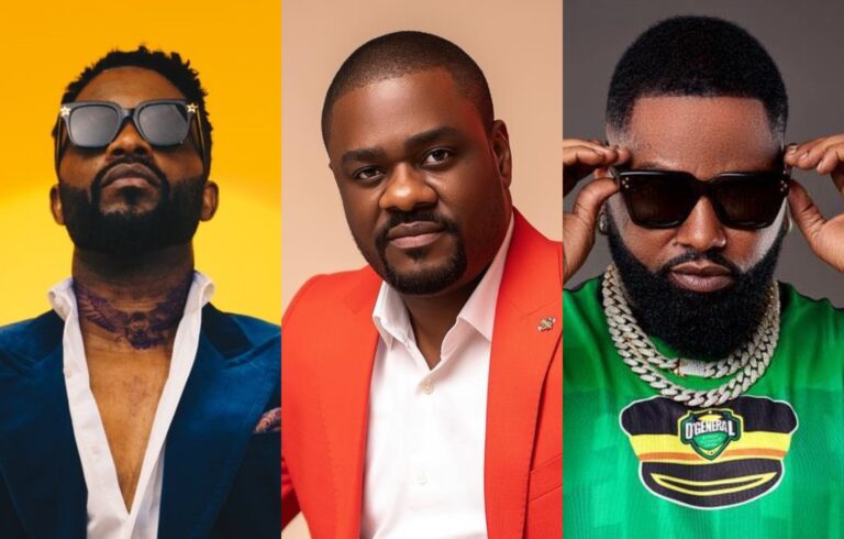 (Photo) : Fally Ipupa, Mike Kalambay, Ferre Gola