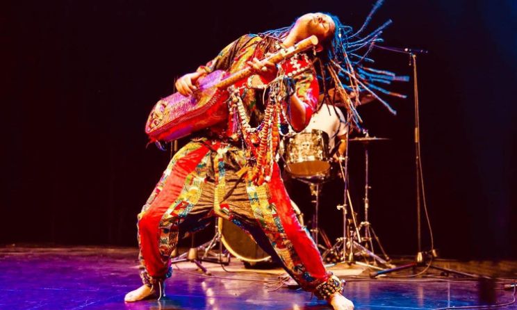 Gnawa Blues All Stars founder Simo Lagnawi. The British-Moroccan band will be performing at WOMAD 2024. Photo: Facebook