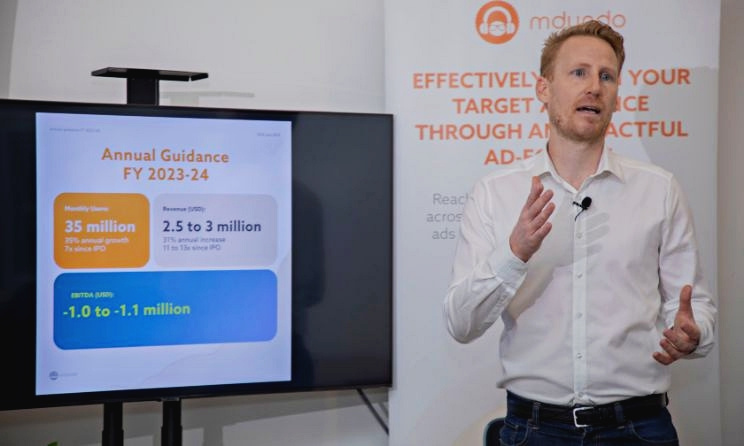 Mdundo CEO Martin Nielsen.