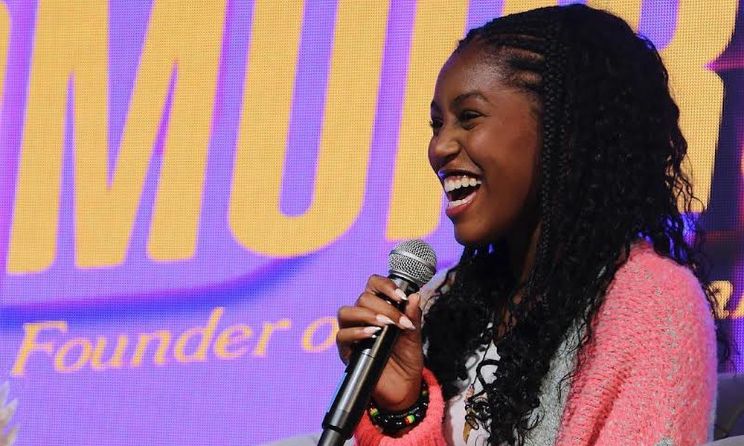 Youth To The Front Fund 2020 Frontliner Khloe Thompson. Photo: Instagram