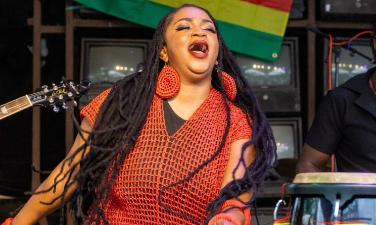 Zimbabwean artist Feli Nandi performing at the 2024 edition of Moto Moto Festival. Photo: Facebook