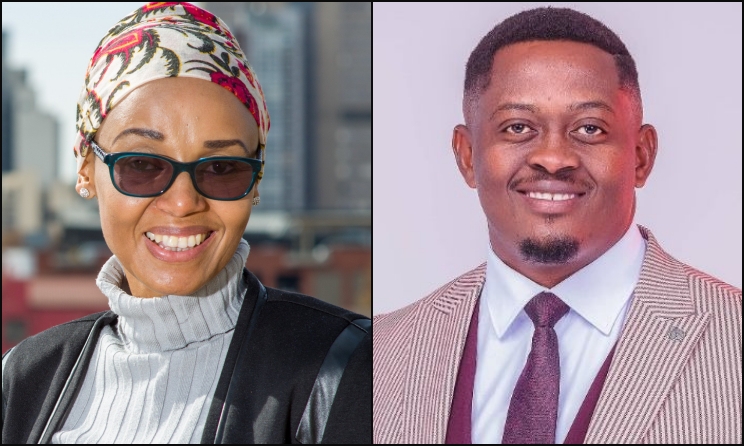 Julie Diphofa and Napoleon Nyanhi.
