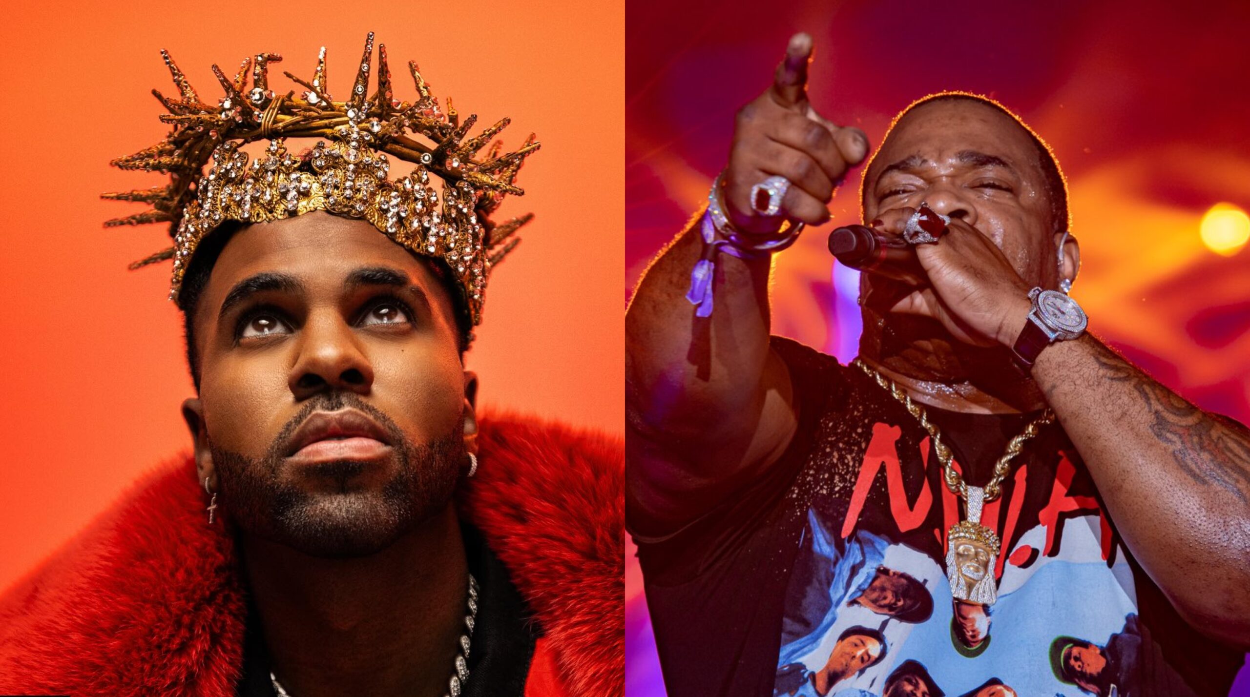 Jason Derulo and Busta Rhymes.