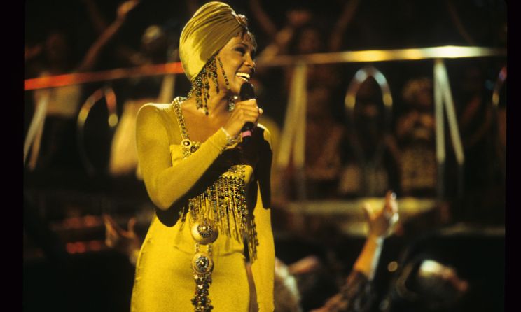 The late Whitney Houston performing in South Africa in 1994. Photo: The Estate of Whitney E Houston