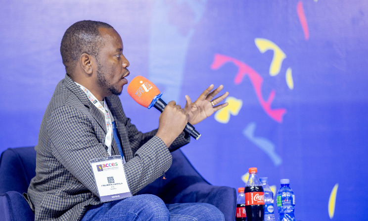 ACCES 2024 invites radio, TV, print, and online journalists to cover a key event on the African music industry calendar. In the picture: Tanzanian journalist Fredrick Bundala.