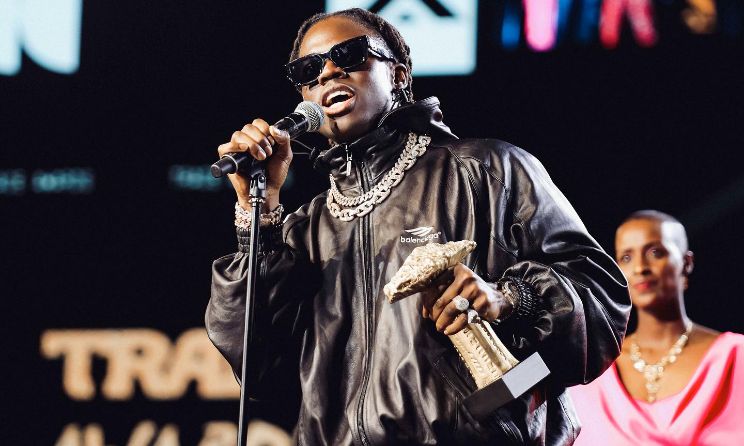 Nigerian Afrobeats star Rema scooped two trophies at the inaugural Trace Awards held in Kigali, Rwanda, in October 2023.