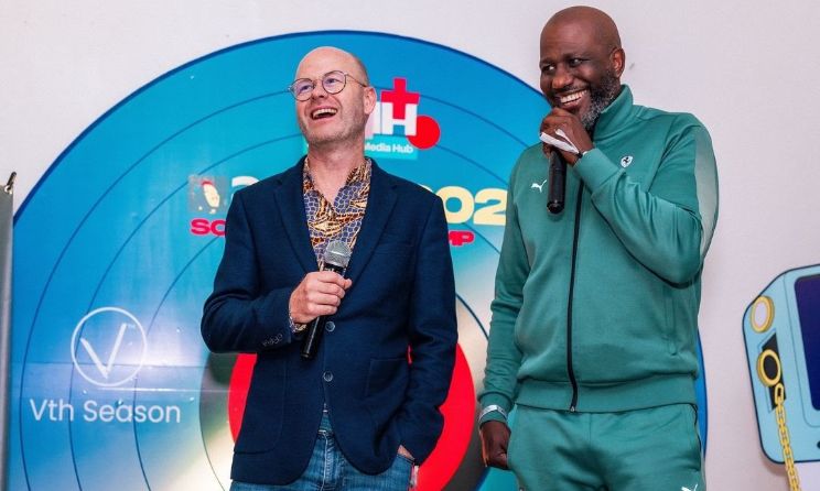 Universal Music Publishing Africa managing director Ryan Hill and Vth Season founder and chief opportunity creator Raphael Benza.