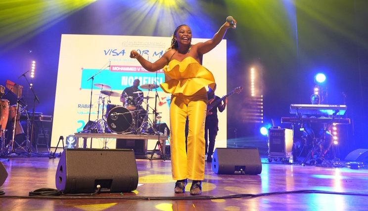 La Sud-africaine Nomfusi sur la scène de Visa For Music (Photo) : VFM 2024