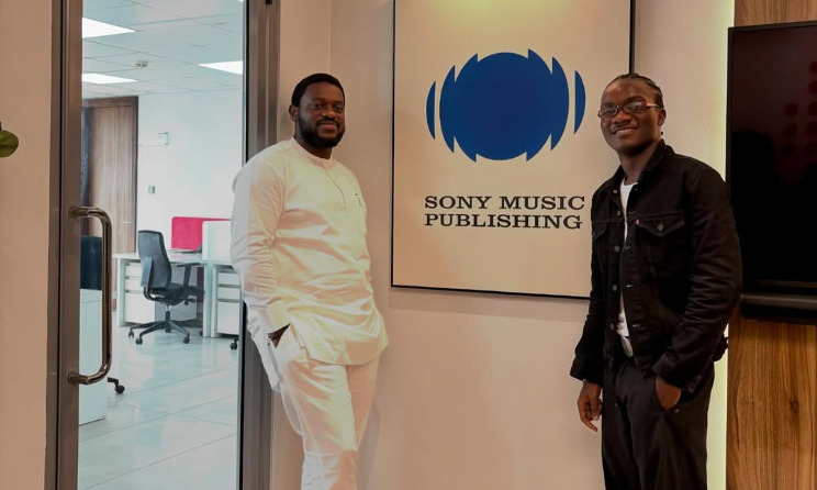 SMPWA director Godwin Tom and Musta4a.