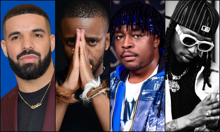 Drake, Kabza De Small, Holy Ten and Yo Maps.