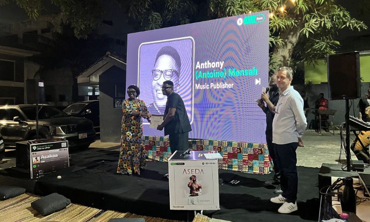 Ghanaian media personality Antoine Mensah attended the event.