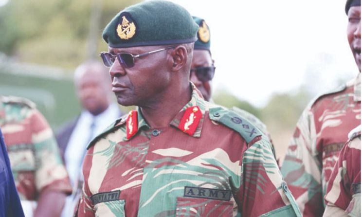 Newly appointed Minister of Sport, Recreation, Arts, and Culture retired lieutenant general Anselem Sanyatwe.