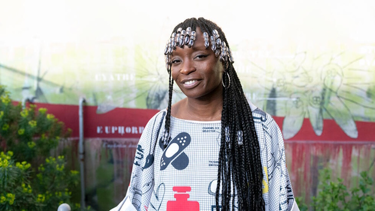 La chanteuse franco-sénégalaise Poundo (Photo) : Jean de Peña