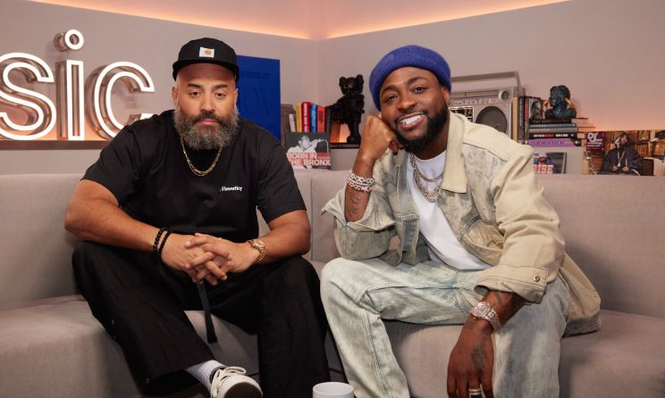 Ebro Darden and Davido.