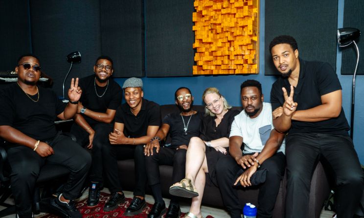Just 6 with their manager Georgia Jones.