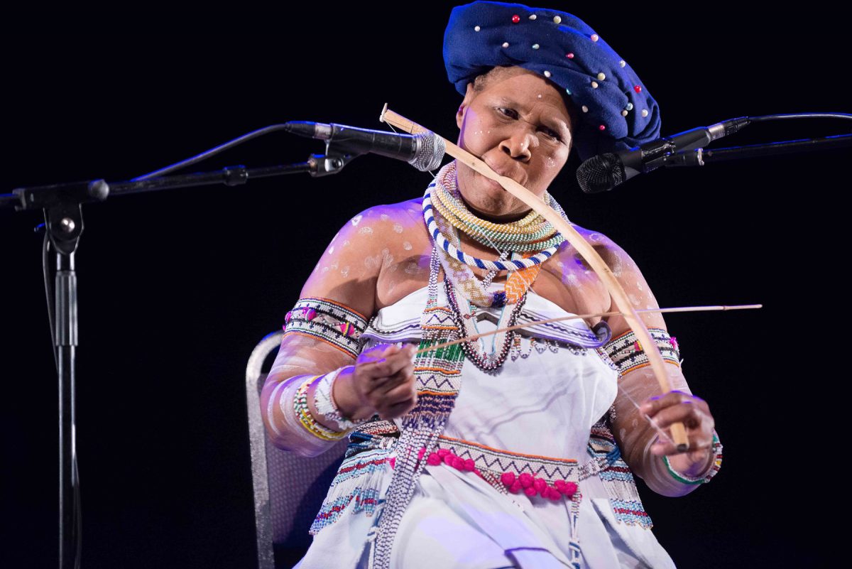 The late South African musician Madosini. Photo: Bow Music Foundation