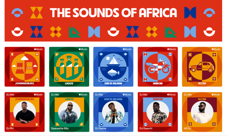 Each playlist has been curated by a selection of artists, music executives, tastemakers, and media personalities who embody the sonic identity of their cities.