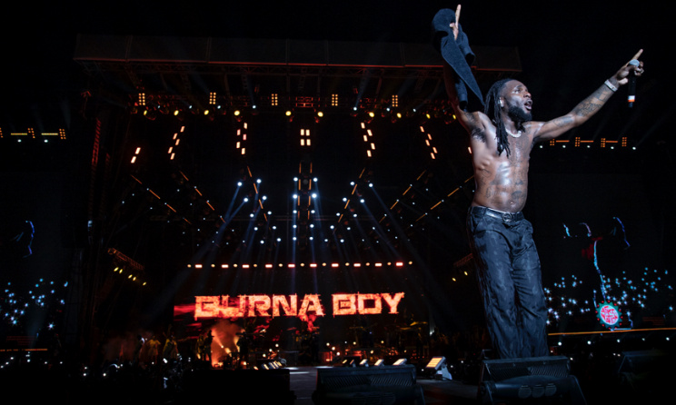 Burna Boy est parmi les têtes d'affiche du festival.