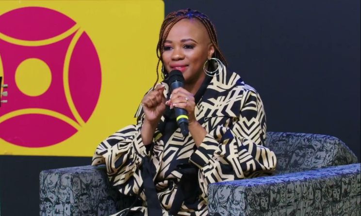 Basadi in Music Awards founder and CEO Hloni Modise Matau.