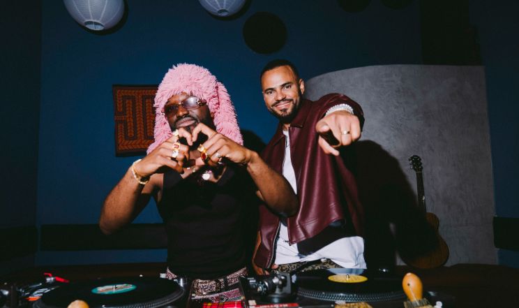 Mohombi et Heaven Sam.