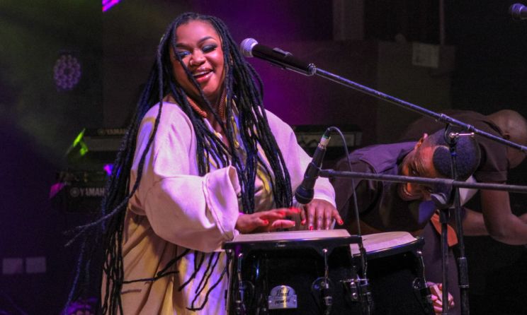 Feli Nandi performing at the Oliver Mtukudzi International Festival of the Arts last year in September. Photo: Bongani Kumbula