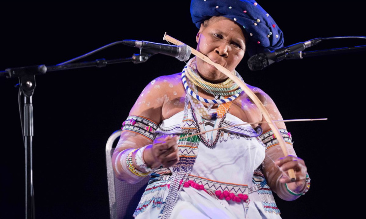 La defunte artiste sud-africaine Madosini. Photo : Bow Music Foundation