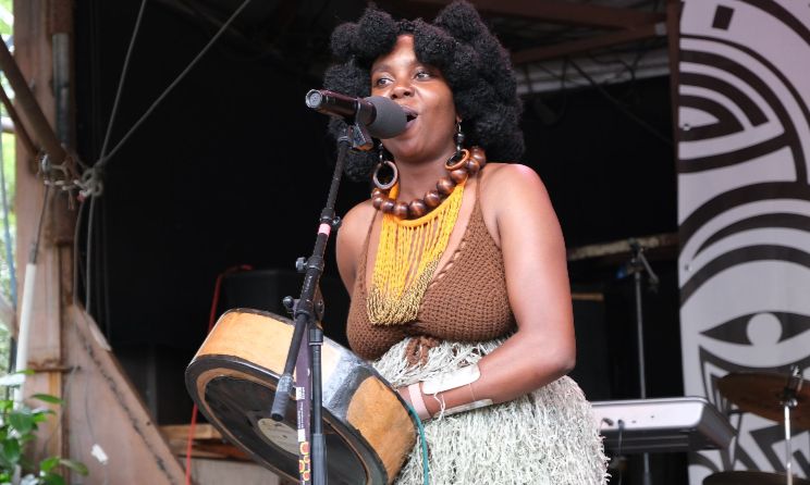 Zimbabwean artist Mary Anibal performing at the 2025 edition of Moto Moto Festival in Cologne, Germany. Photo: Facebook/Moto Moto Festival