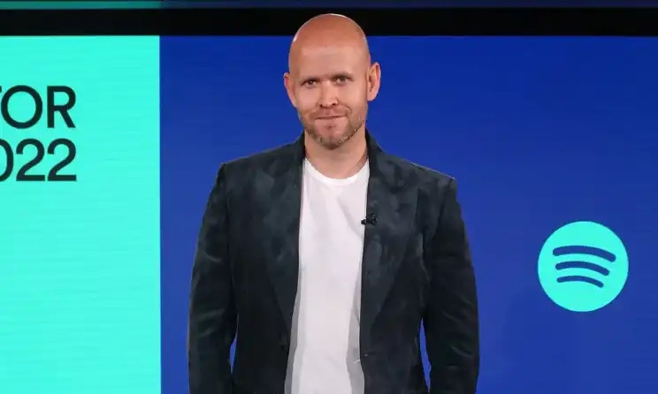 Daniel Ek, PDG de Spotify.