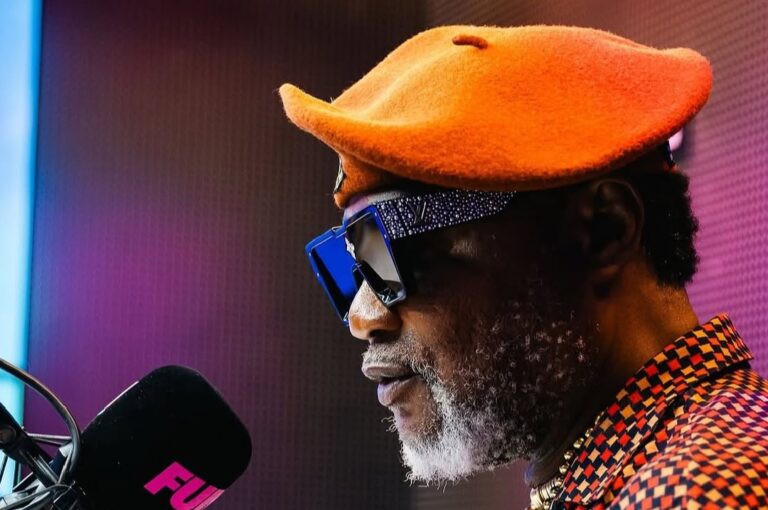 Koffi Olomide chez Fun Radio. Ph. Dr Tiers