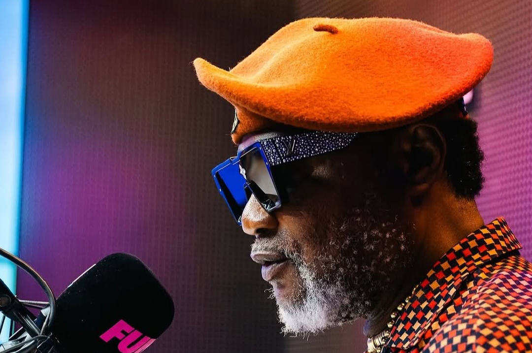 Koffi Olomide chez Fun Radio. Ph. Dr Tiers