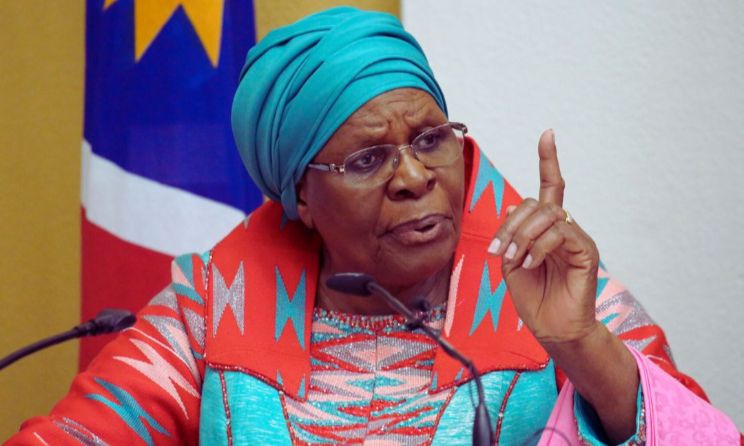 Namibian President Netumbo Nandi-Ndaitwah.