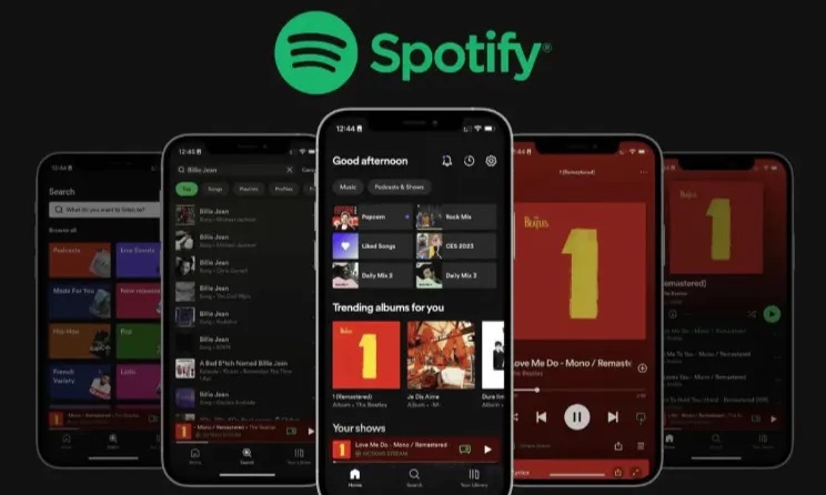 The drop in share price comes as Spotify continues to expand its product features.
