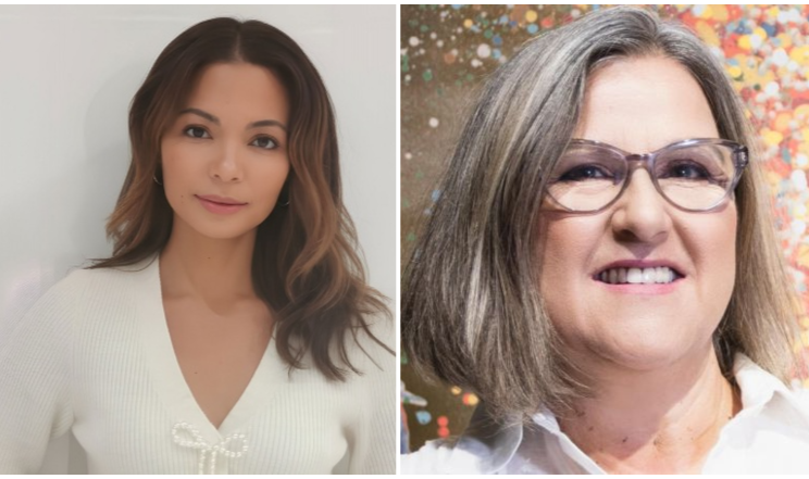 Nicole Thomas, directrice générale de Virgin Music Group South Africa et Antos Stella, PDG d'Arena Holdings.