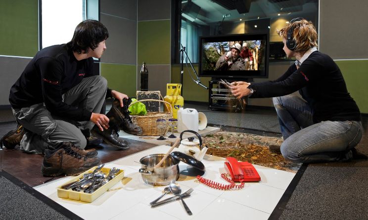 The job is both physical and precise. At its simplest, a Foley assistant supports the artist performing live sound effects to the picture.